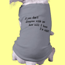 i'm right   big pet clothing