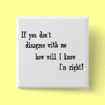 I'm Right! buttons
