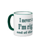 I'm Right mugs