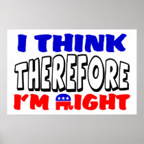 I'm Right! Posters