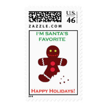 I'm Santa's Favorite Postage