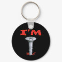 I'M Screwed Key Chain keychains by atteestude I'M Screwed Key Chain keychains