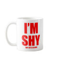 Im shy but ive got a huge dick mugs