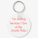 I'm smiling because...-keychain I'm smiling because...-keychain