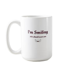 I'm Smiling mug