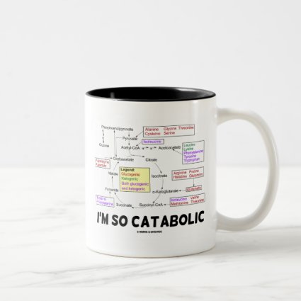 I'm So Catabolic (Proteinogenic Amino Acids) Mugs