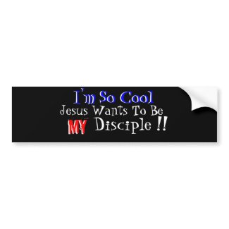 I'm So Cool bumpersticker