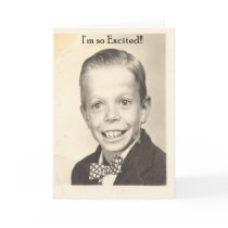 i'm so excited card