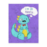 I'm so Fancy postcard
