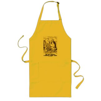 I'm So Happy I Could Just Cry (Alice Mock Turtle) Aprons