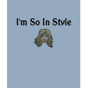I'm So In Style - Actress Head t-shirts by dtocci I'm So In Style - Actress Head t-shirts