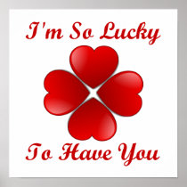 I'm So Lucky To Have You (Ver. #2) Poster
