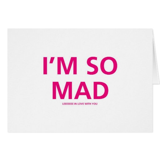 so madly in love with you-Valentines Day Card Zazzle