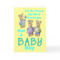 I'm So Proud - Baby Boy card