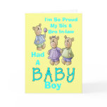 I'm So Proud - Baby Boy cards