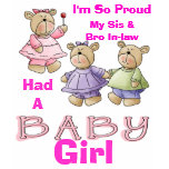 I'm So proud - Baby Girl t-shirts