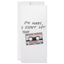 I'm sorry I didn't get your messages Rack Card Template