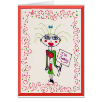 I'm Sorry Sad Elf cards