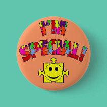 I'm Special! Autistic Awareness buttons