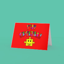 I'm Special! Autistic Awareness cards