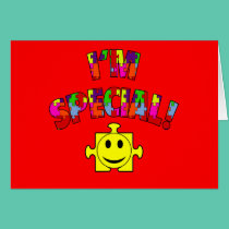 I'm Special! Autistic Awareness cards
