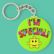 I'm Special! Autistic Awareness keychains