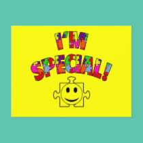 I'm Special! Autistic Awareness postcards