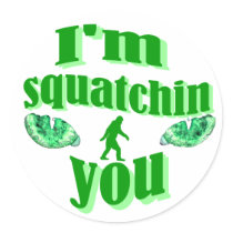 I'm squatching you sticker