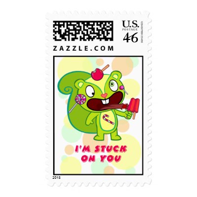 I'm Stuck On You Stamps by happytreefriends