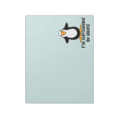 I M Surrounded By Idiots Funny Penguin Notepad Zazzle