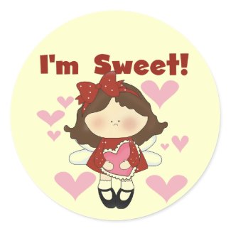 I'm Sweet Valentine T-shirts and Gifts sticker