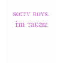I'm Taken-Shirt