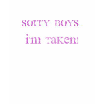 I'm Taken-Shirt by JstnRossetti I'm Taken-Shirt