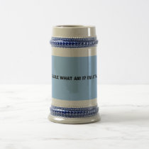 I'M TALL BULE WHAT AM I? I'M A TALL MUG