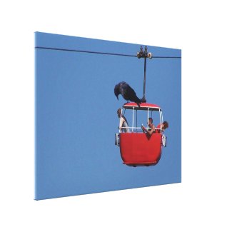 I'm telling you he's gone! wrappedcanvas