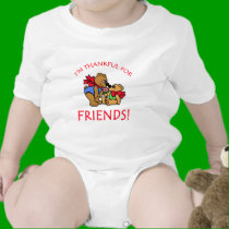 I'm Thankful for Friends Thanksgiving Apparel t-shirts