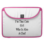 I'm That Cute Girl Who Is Also A Chef Sleeves For MacBook Pro