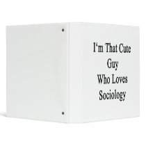 I'm That Cute Guy Who Loves Sociology