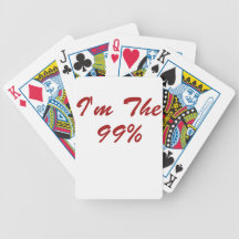 I'm The 99% Bicycle Card Deck