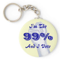I'm The 99% Key Chains