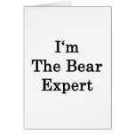 I'm The Bear Expert Card