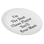 I'm The Best Chess Player You'll Ever Meet Party Plates