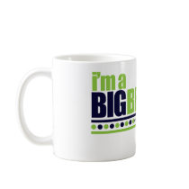 I'm the Big Brother Again Blue/Green T-shirt Mug