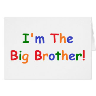 Big Brother Cards | Zazzle