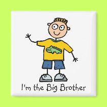 I'm the Big Brother magnet by tshirtfun I'm the Big Brother magnet
