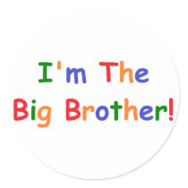 I'm the Big Brother Stickers