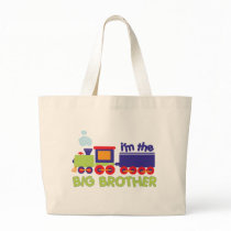 I'm the Big Brother Train T-shirt Tote Bag