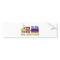 I'm the Big Brother Train T-shirt Bumper Stickers