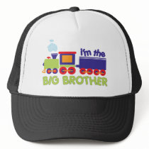 I'm the Big Brother Train T-shirt Mesh Hats