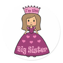 I'm the Big Sister stickers